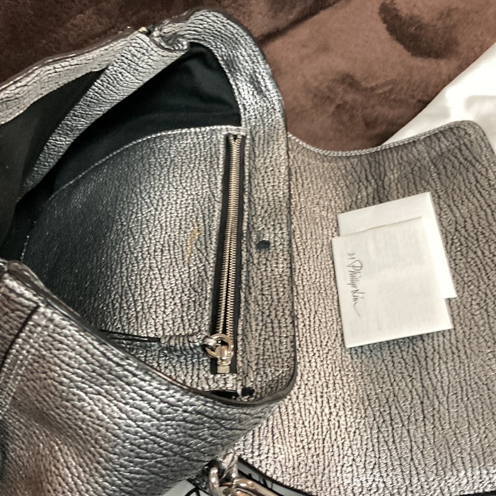 Phillip Lim 3.1 metallic Pashli Medium Satchel - Picture 4 of 4